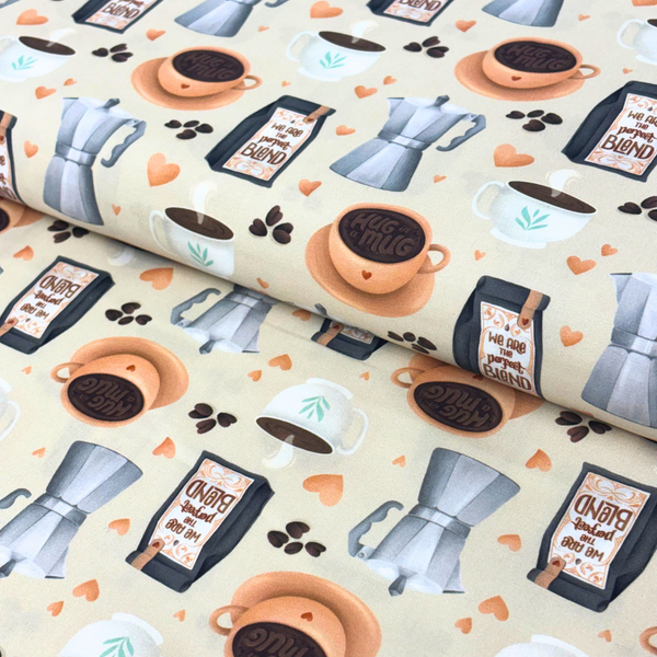 100% Cotton Printed Fabric, 44/45" Green Stripes