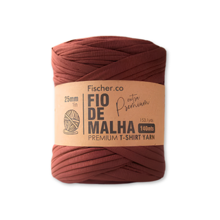 Fio de Malha Extra Premium Fisher.co, 25 mm - Marrón