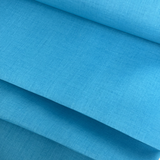 Tela Thai Etamina 45", Turquesa - 1 yarda