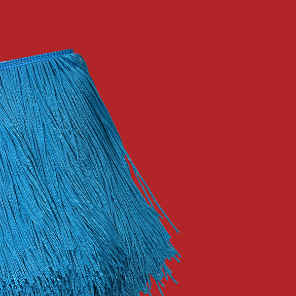 Tassel Fringe, 6" - Royal Blue