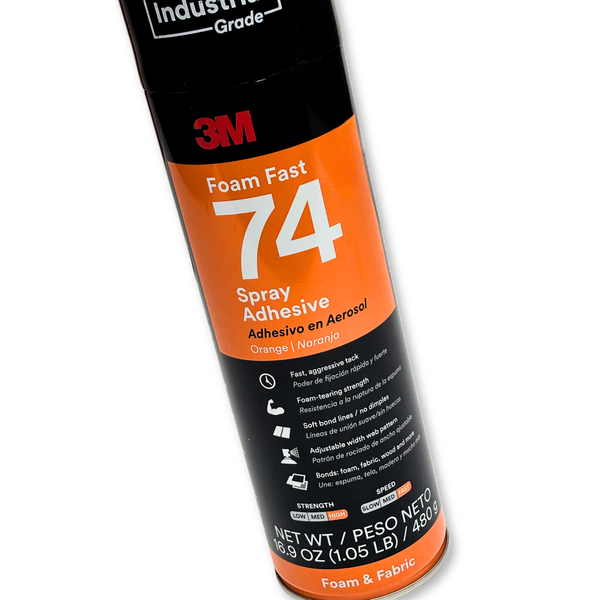 Adhesivo en Aerosol 3M Foam Fast 74, Naranja - 16.09oz