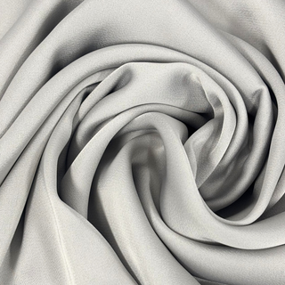 Tela Georgette 8070 60", Gris Claro - 1 yarda