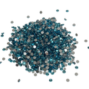 Flatbacks Rhinestones SS12, Aquamarino - 1440 piezas