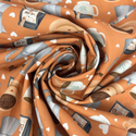 Printed Fabric 100% Cotton 44" Coffee Shop, Perfect Blend - 1 yard