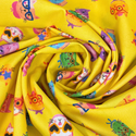 100% Cotton Printed Fabric 44" Retro, Vintage Gentleman - 1 yard