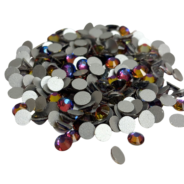 Flatbacks Rhinestones SS30, Volcano AB de Cristal - 288 piezas