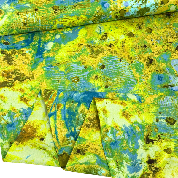100% Cotton Printed Fabric 44" Retro, Vintage Gentleman - 1 yard