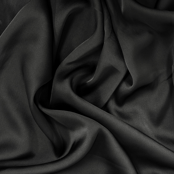 Georgette Fabric 8070 60", Black - 1 yard