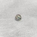 Pave Beads Blanco Tornasol AB - 10mm