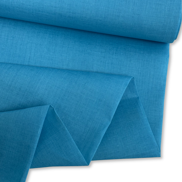 Tela Thai Etamina 45", Turquesa - 1 yarda