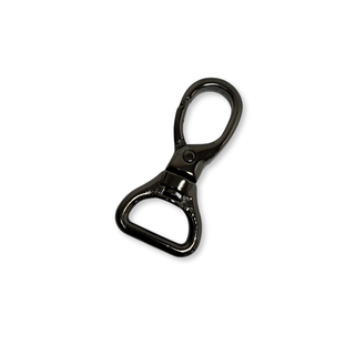 Black Snap Hook ½", 16 mm – 2 units