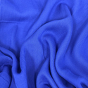 60" Rayon Challis Fabric, Royal Blue - 1 yard