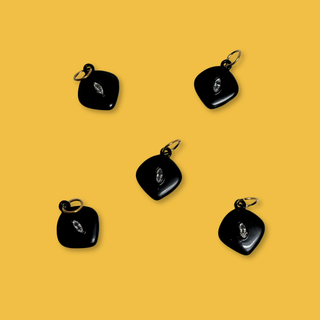 18kt Gold-Plated Stainless Steel Trilogy Earrings, 22mm - 1 piece