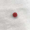 Pave Beads Rojo - 10mm