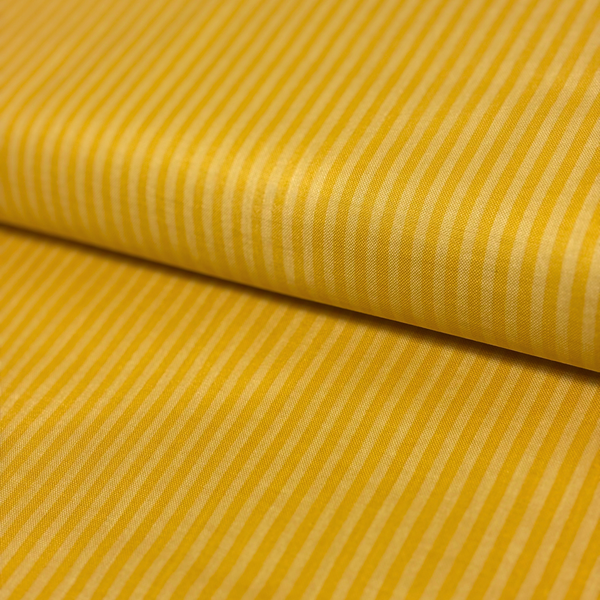 100% Cotton Printed Fabric 44" Fine Stripes, Songbird - 1 yard
