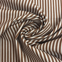 Tela Estampada de 100% Algodón 44" Rayas Finas, Teddy Bear - 1 yarda