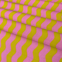 Tela Estampada de 100% Algodón 44" A Ruby + Bee Color Story, Limelight - 1 yarda