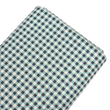 100% Cotton Printed Fabric 44" Gingham, Blue - 1 yard