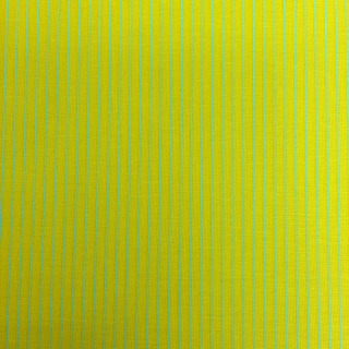 Tela Estampada de 100% Algodón 44" Rayas Finas, Lime - 1 yarda