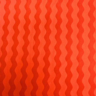 Tela Estampada de 100% Algodón 44" A Ruby + Bee Color Story, Deep Orange - 1 yarda
