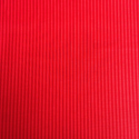 Tela Estampada de 100% Algodón 44" Rayas Finas, Rojo- 1 yarda