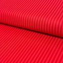 Tela Estampada de 100% Algodón 44" Rayas Finas, Rojo- 1 yarda