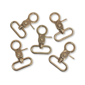 Snap Hook Dorado 1.25", 32 mm – 2 piezas