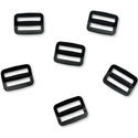 Triglide Buckles 1”, Black - 2 pieces