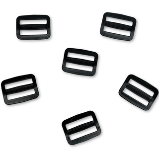 Triglide Buckles 1”, Negro - 2 piezas