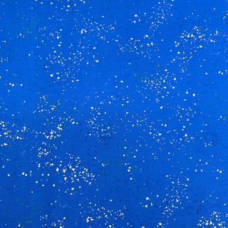 100% Cotton 44" Speckled Print Fabric, Royal Blue - 1 yard