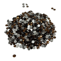 Flatbacks Rhinestones SS16, Topaz Ahumado - 1440 piezas