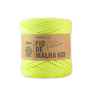 Fio de Malha Extra Premium Fisher.co, 25 mm - Lima