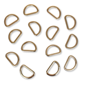 D-Ring Gold 1", 25 mm – 2 pieces