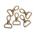 Golden Snap Hook 1", 25 mm – 2 pieces
