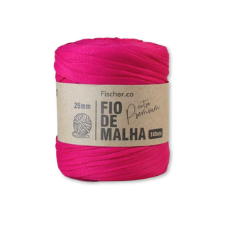Fio de Malha Extra Premium Fisher.co, 25 mm - Pink