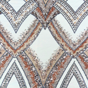 Embroidered Lace Tulle Fabric 65”, Pale Blue - 1 yard