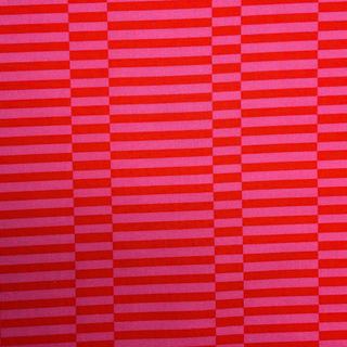 Tela Estampada de 100% Algodón 44" A Ruby + Bee Color Story, Red / Pink - 1 yarda