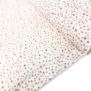 Tela Hilo 100% Estampada 58", Flores de Primavera - 1 yarda