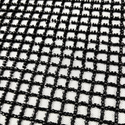 Tela Tulle de Encaje Bordada 65", Negro - 1 yarda