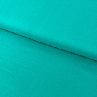 Tela Rayon Challis 60", Teal - 1 yarda