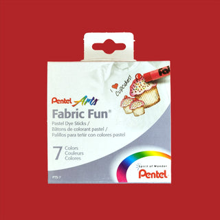 Fabric Fun Pastel Dye Sticks - 7 Colors