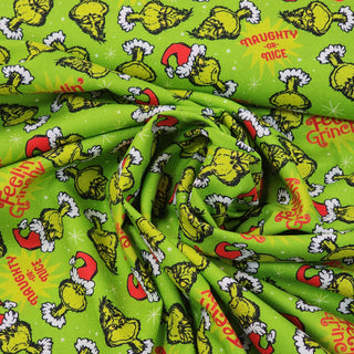 Feelin' Grinchy 100% Cotton Print Fabric, 44/45" Wide