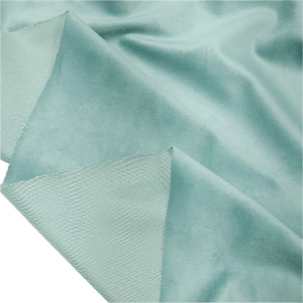 Mint, Velvet Fabric for Tapestry - 110" Wide; 1 yard