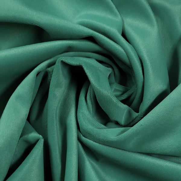 Medium Green, Velvet Fabric for Tapestry - 110" Wide; 1 yard