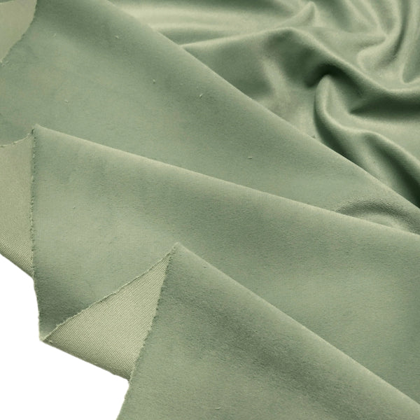 Sage Green, Velvet Fabric for Tapestry - 110" Wide; 1 yard