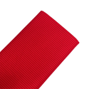 Tela Estampada de 100% Algodón 44" Rayas Finas, Rojo- 1 yarda