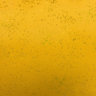 Tela Estampada de 100% Algodón 44" Speckled, Amarillo - 1 yarda
