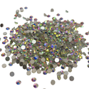 Flatbacks Rhinestones SS12, Cristal AB - 1440 piezas