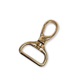 Golden Snap Hook 1", 25 mm – 2 pieces