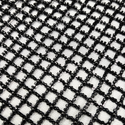 Tela Tulle de Encaje Bordada 65", Negro - 1 yarda